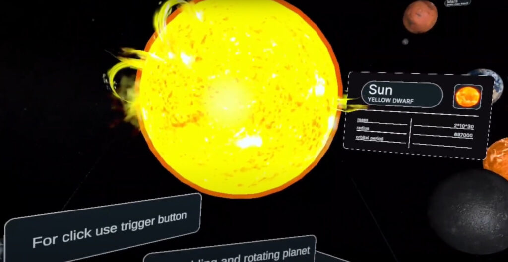 VR SPACE: SOLAR SYSTEM