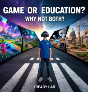 The balance between games and education: the XReady Lab perspective